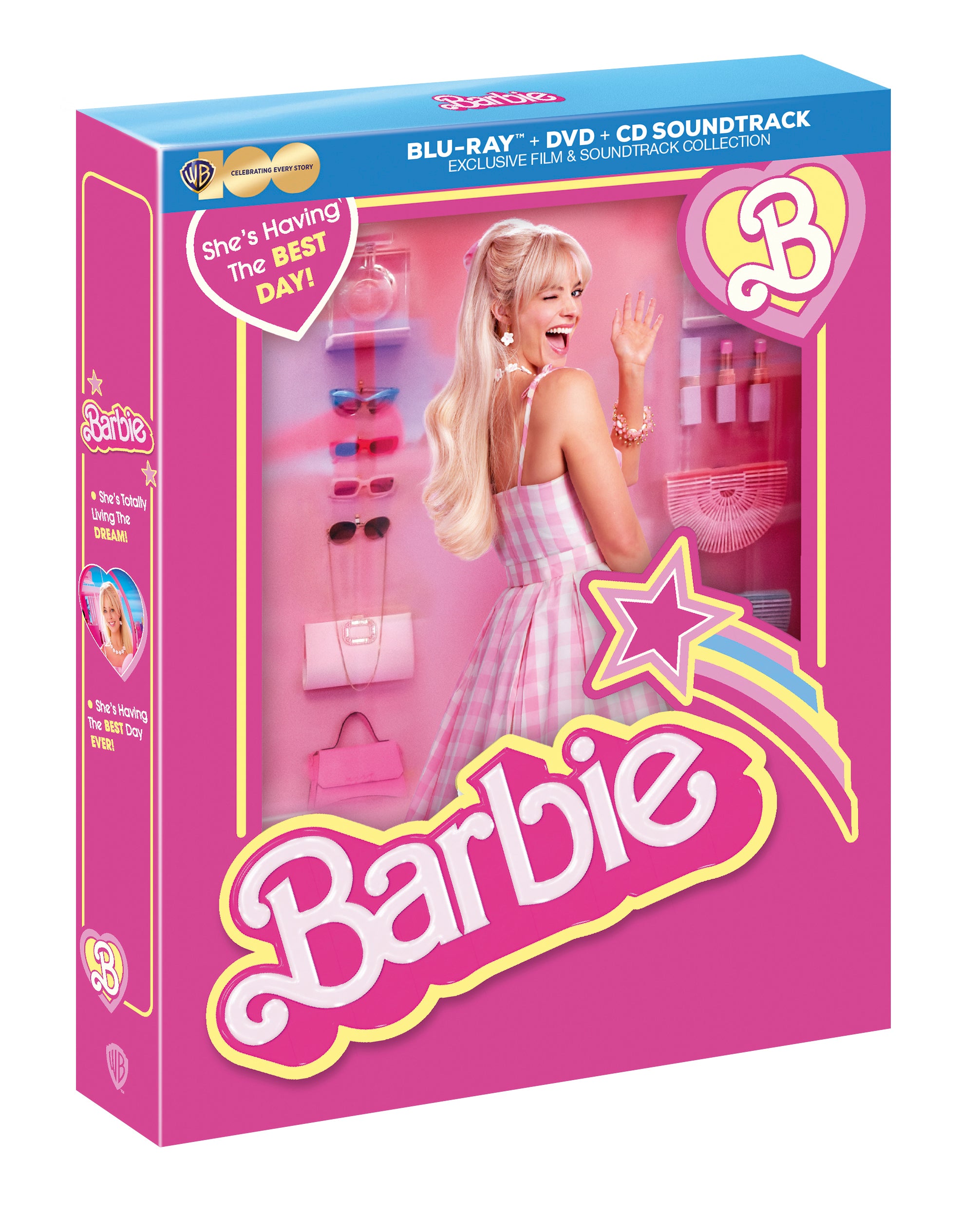 Barbie [EXCLUSIVE FILM & SOUNDTRACK COLLECTION] ] [Blu-ray] [2023 ...