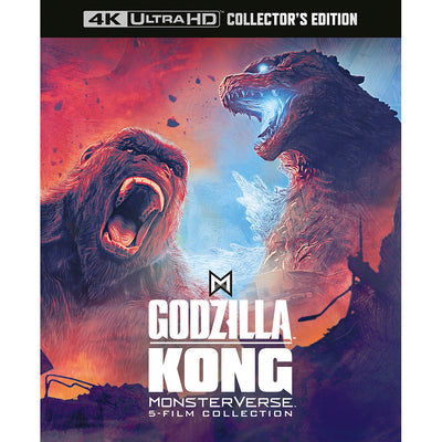 Godzilla x Kong Monsterverse 5-Film Collection [4K Ultra HD] [2024]