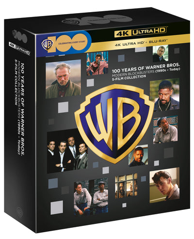 100 Years of Warner Bros. - Modern Blockbusters 5-Film Collection (1990s - Today) (4K Ultra HD) (1990)