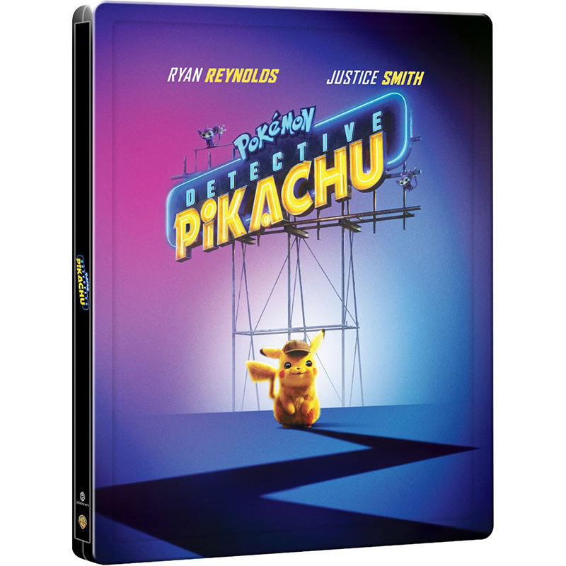 Pok mon Detective Pikachu 2019 3D 2D Blu ray Steelbook