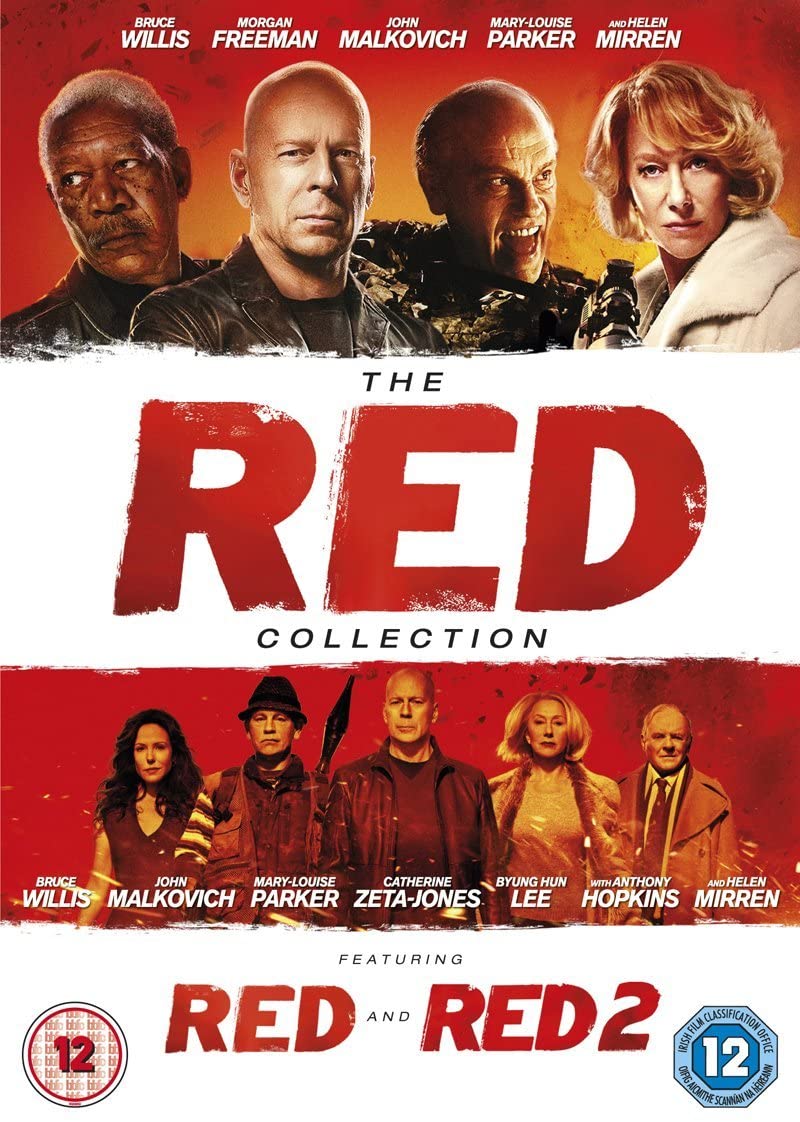 Red 2010 Movie, Bruce Willis, John Malkovich, Helen Mirren