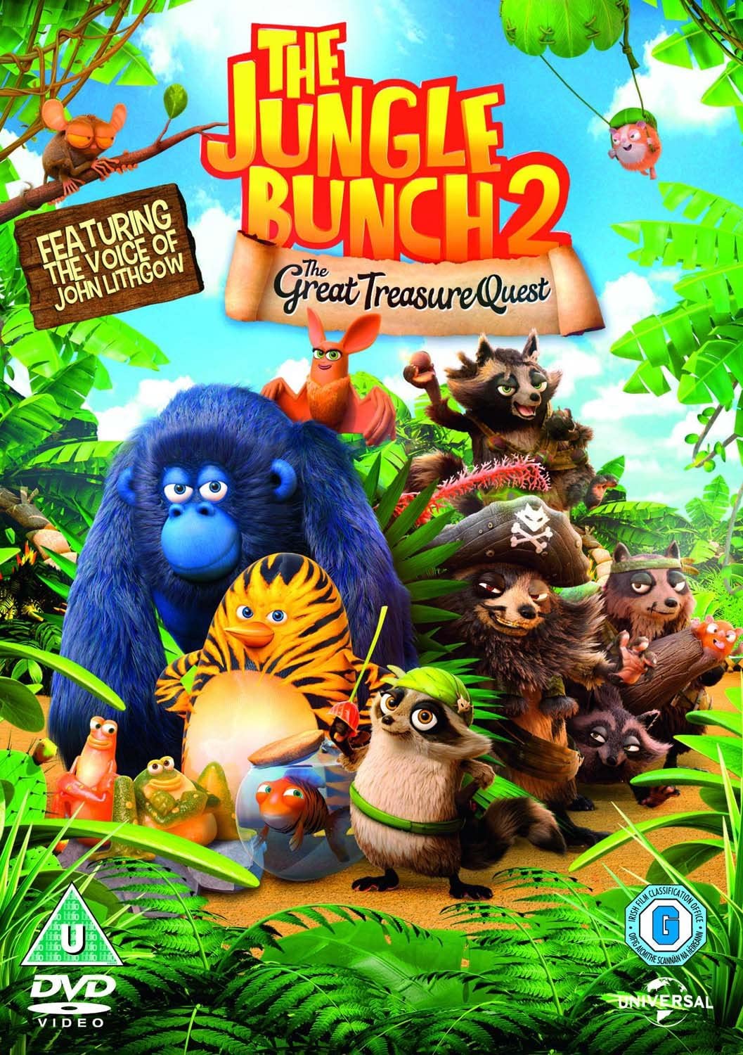 The Jungle Bunch 2 The Great Treasure Quest DVD Warner Bros