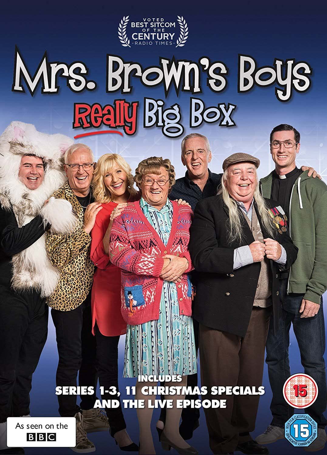 Mrs Brown's Boys: Really Big Box (Series 1-3 + Christmas Specials) (DV –  Warner Bros. Shop - UK