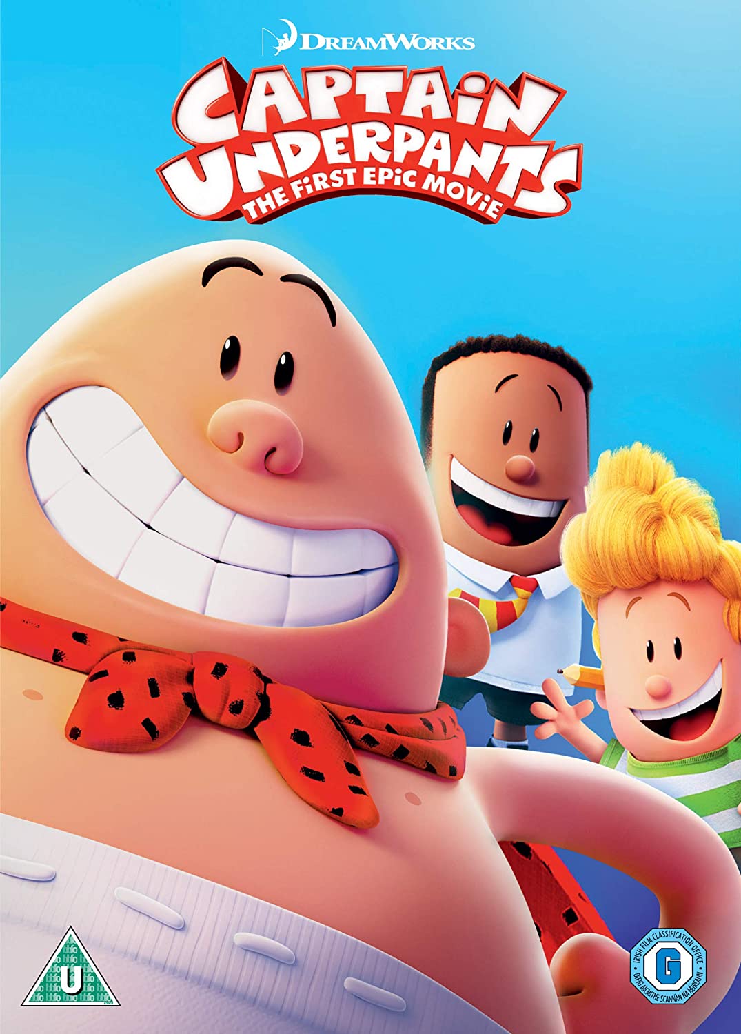 Captain Underpants The First Epic Movie 2017 Dreamworks DVD