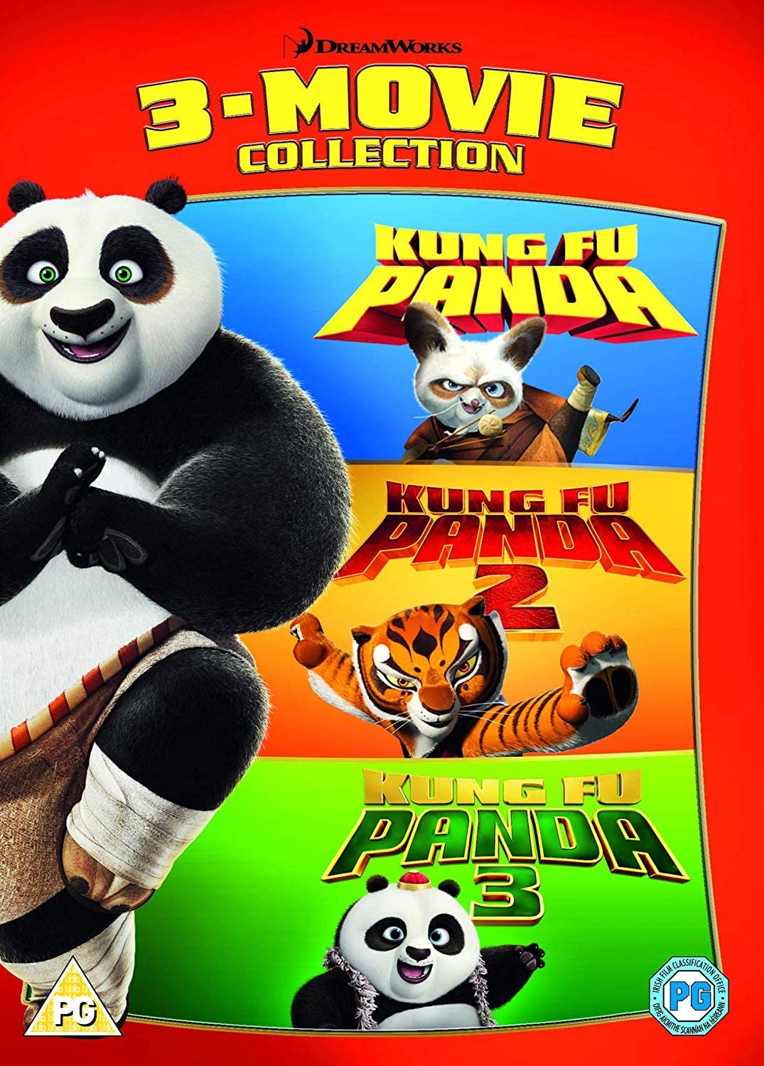 Kung Fu Panda 3 Kung Fu Panda: 3 Movie Collection (Dreamworks) (DVD) – Warner Bros. Shop -  UK