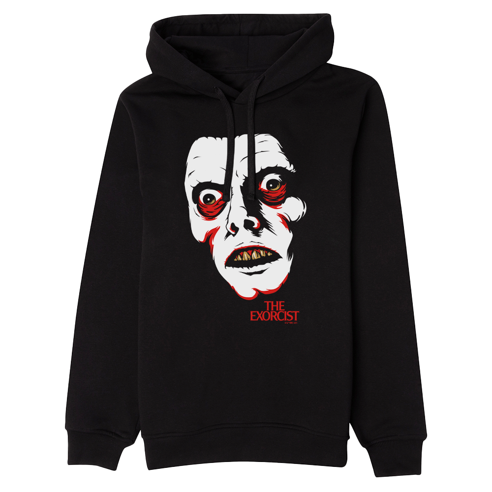 The Exorcist Pazuzu Face Unisex Hooded Sweatshirt