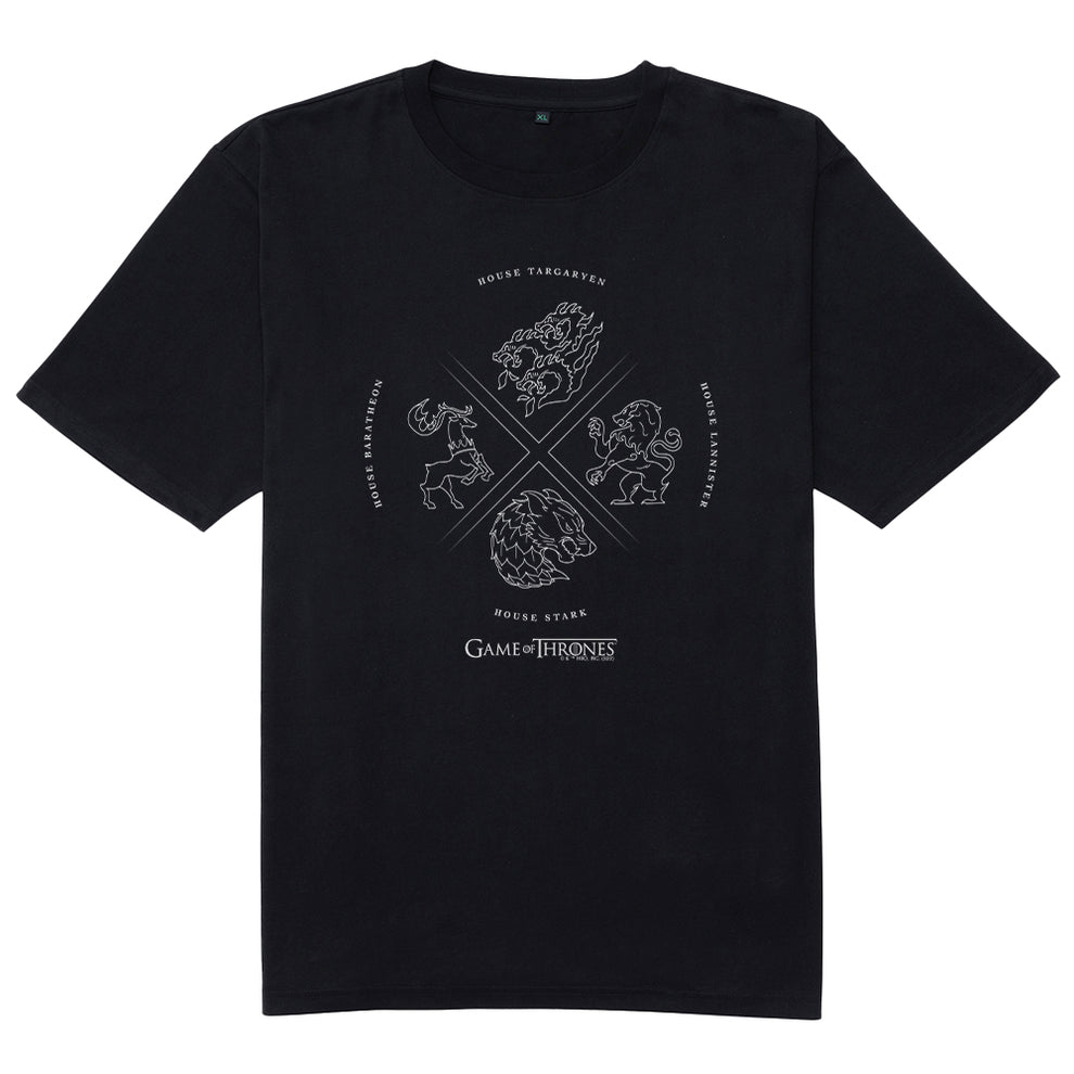 Game of Thrones House Symbol Adult Short Sleeve T-Shirt