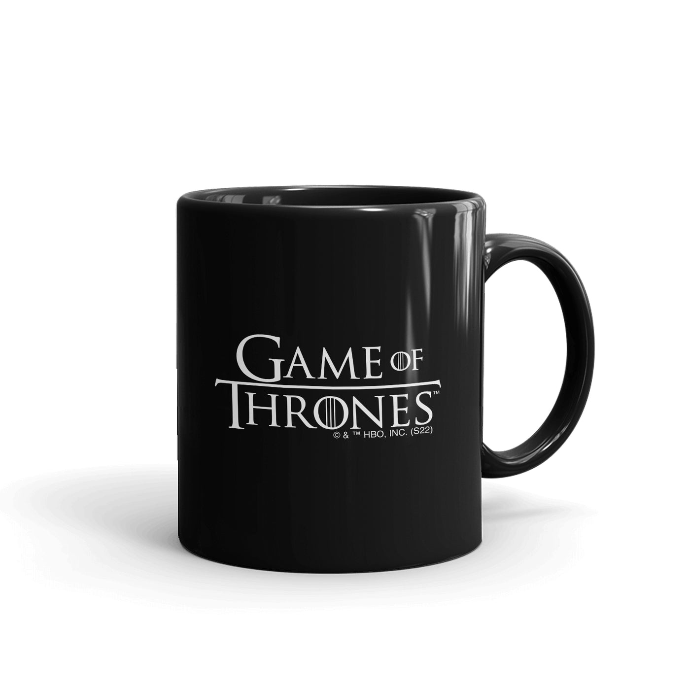 Game of Thrones For the Throne Black Mug