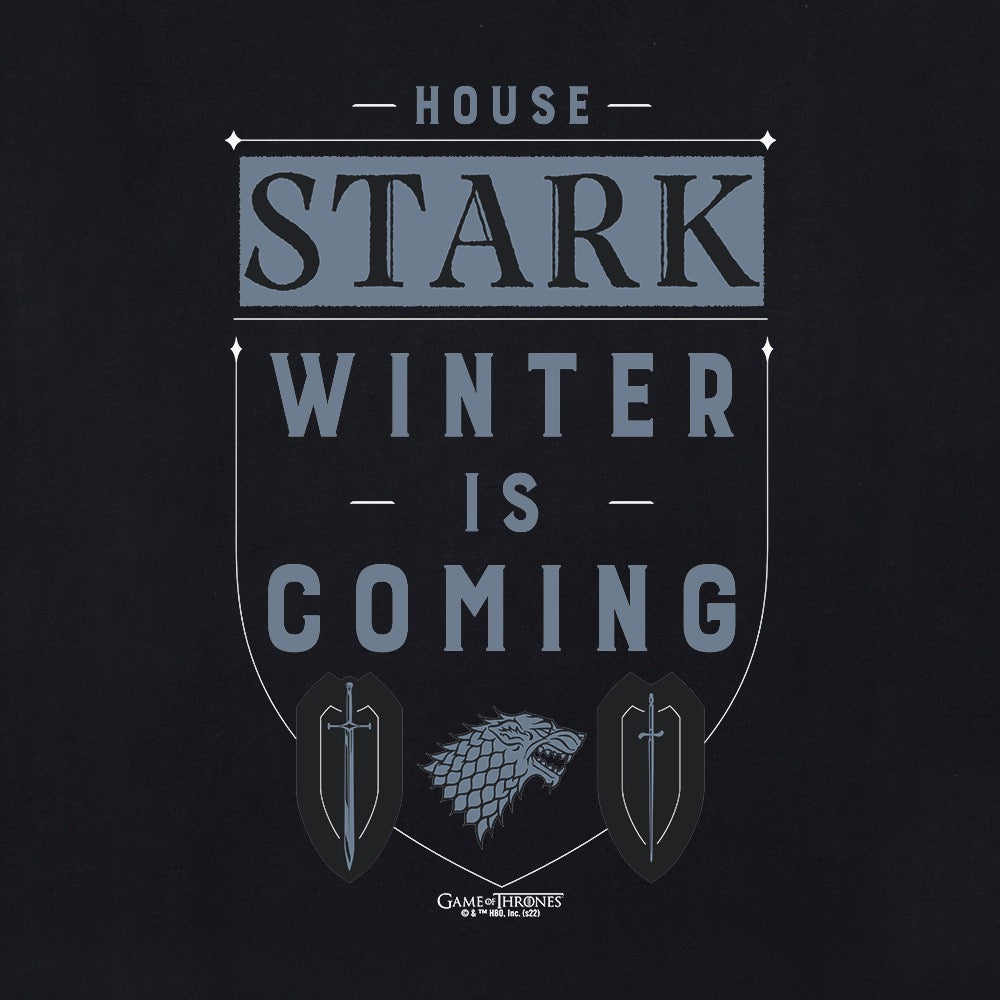 Game of Thrones House of Stark Winter is Coming Men's Short Sleeve T-Shirt