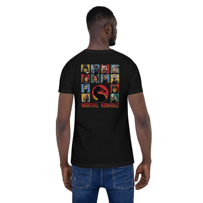 Mortal Kombat Character Block T-Shirt