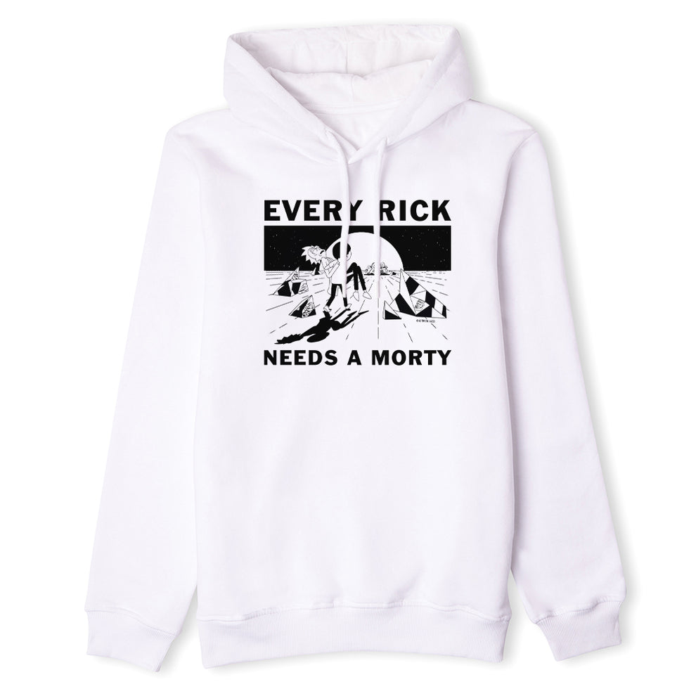 Warner Bros Every Rick Needs a Morty Unisex Hooded Sweatshirt