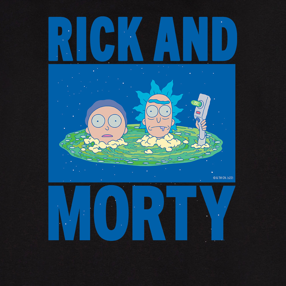Rick and Morty Portal Heads Unisex Hooded Sweatshirt