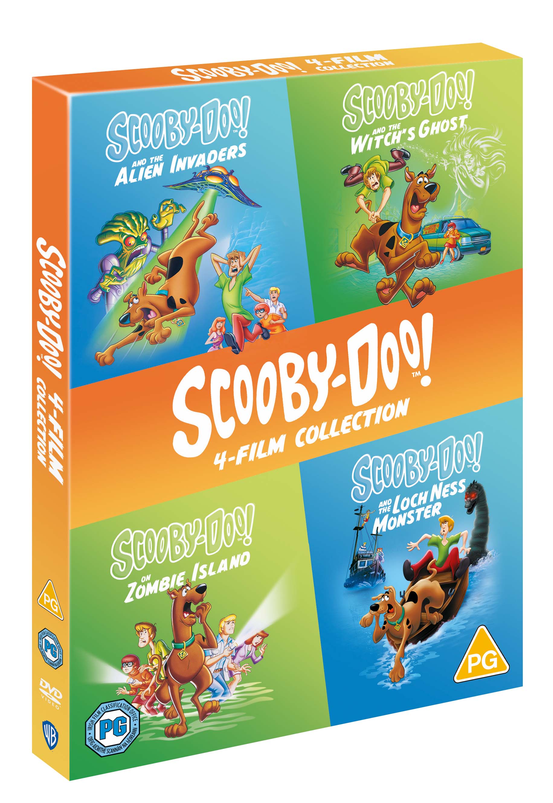 Scooby Doo 4 Film Collection Dvd 2022 Warner Bros Shop Uk