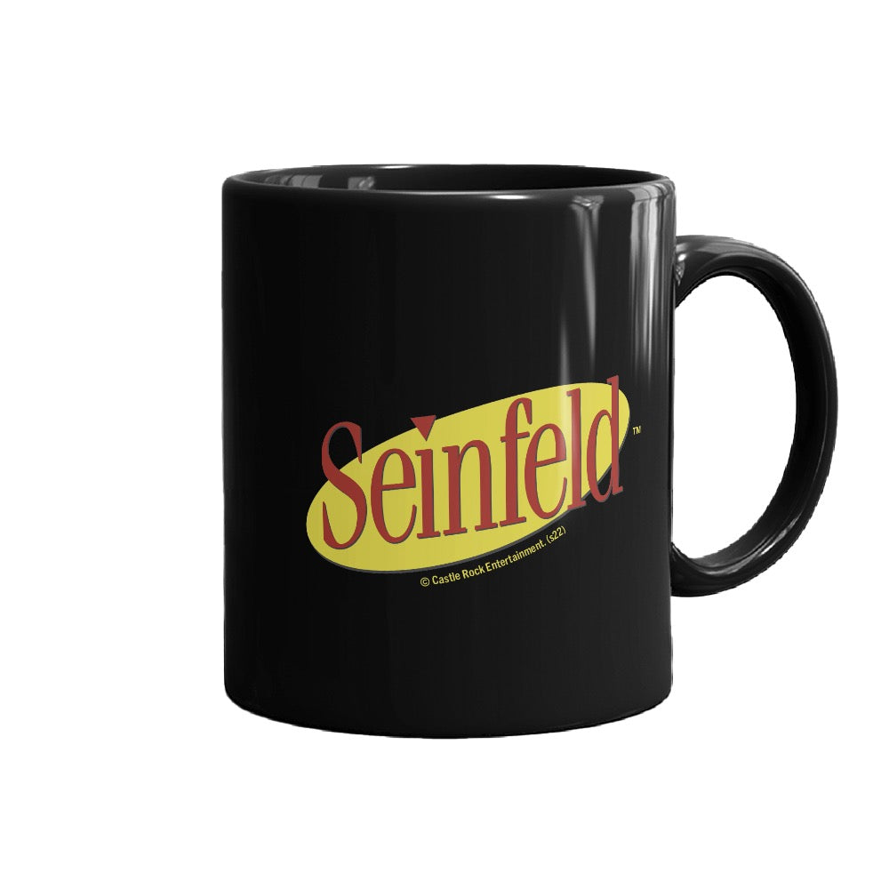 Seinfield Giddy Up Black Mug