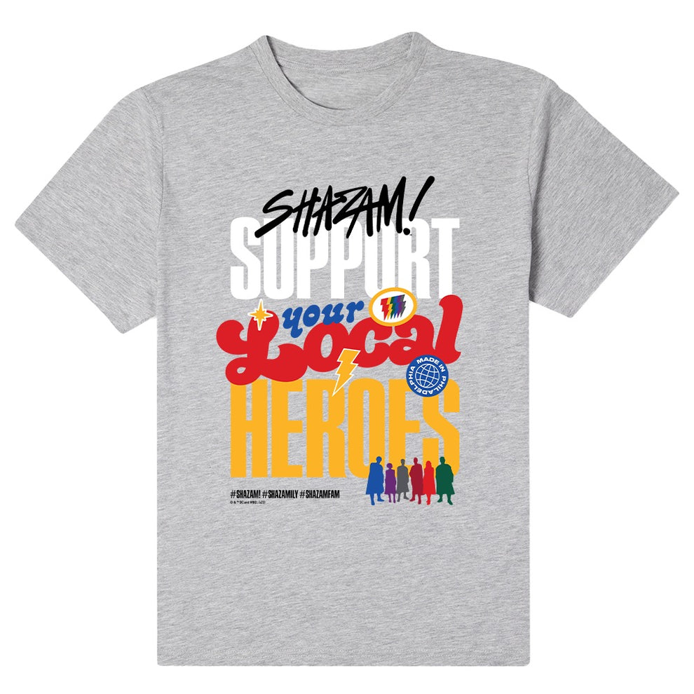 Shazam! Support your local heros Men's Short Sleeve T-Shirt