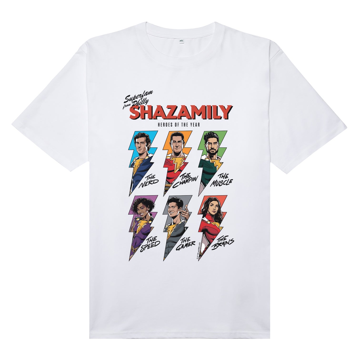 Shazam! Shazamily Men's Short Sleeve T-Shirt