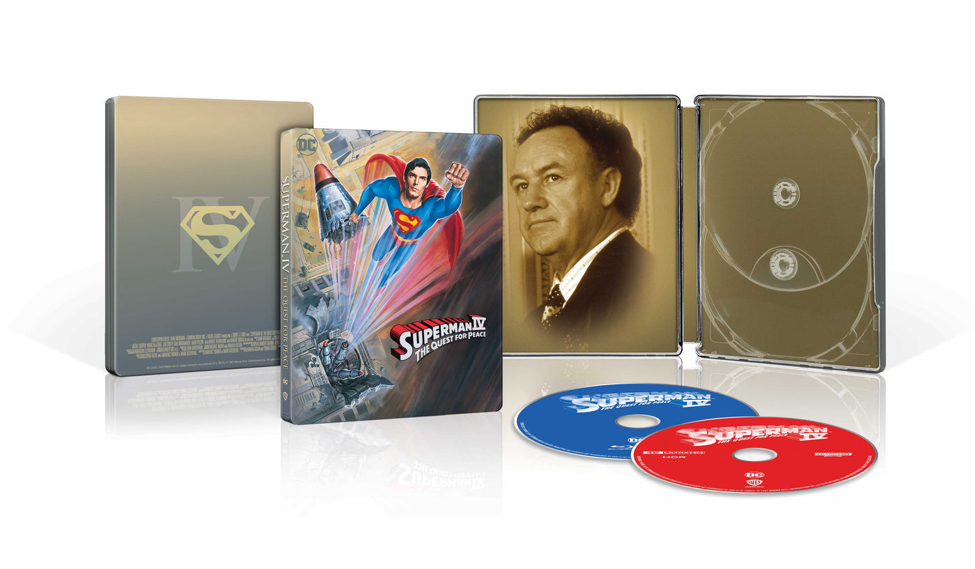 Superman I-IV Steelbook Collection (4K Ultra HD)
