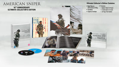 American Sniper 10th Anniversary Ultimate Collector's Edition with Steelbook [4K Ultra HD] [2014]