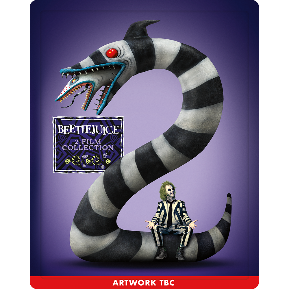 Beetlejuice collector item, Beetlejuice double movie with Beetlejuice sign