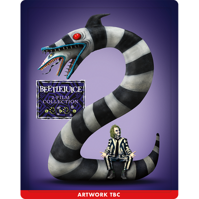 Beetlejuice collector item, Beetlejuice double movie with Beetlejuice sign