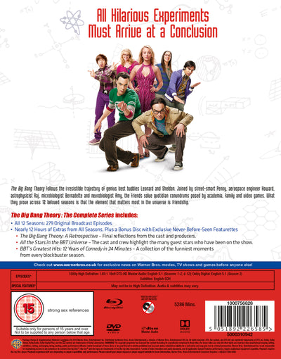 The Big Bang Theory Seasons 1-12 (Blu-ray)