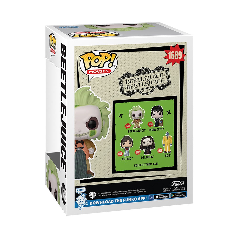 Beetlejuice Beetlejuice: Beetlejuice Chance of Chase Funko Pop! Figure