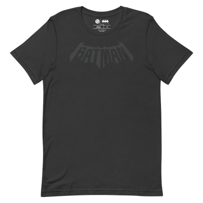BATMAN #1 Comic Logo T-Shirt Dark Grey