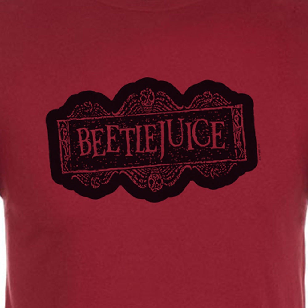 Beetlejuice Logo Adult Short Sleeve T-Shirt