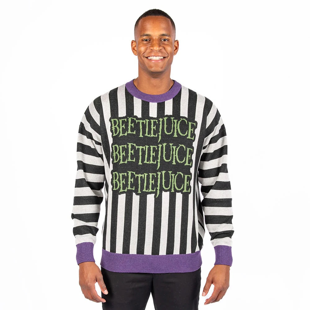 Beetlejuice 2024 Sandworm Knit Christmas Jumper