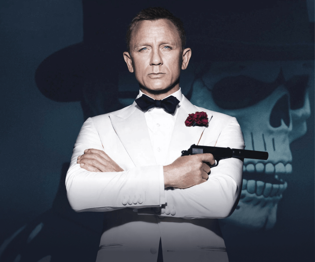 SHAKEN, NOT STIRRED.