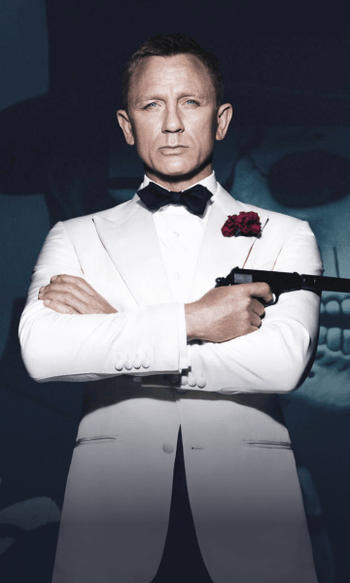 SHAKEN, NOT STIRRED.