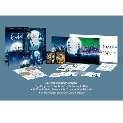Corpse Bride Collector's Edition with Steelbook [4K Ultra HD] [2005]