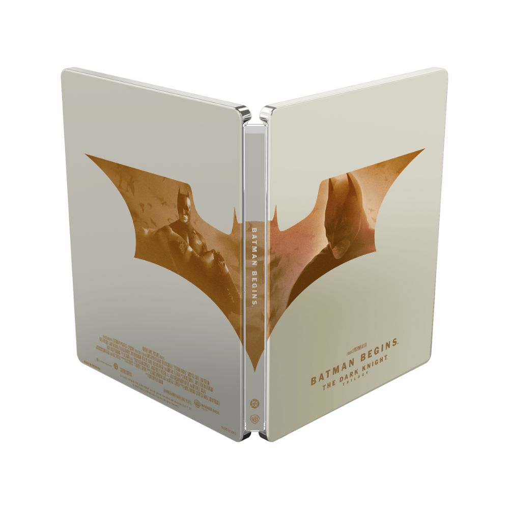 The Dark Knight Trilogy 20th Anniversary Steelbook Collection [4K Ultra HD][2005]