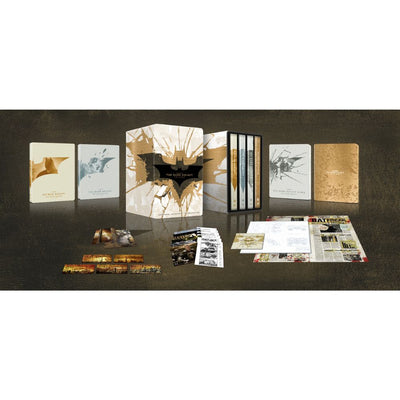 The Dark Knight Trilogy 20th Anniversary Steelbook Collection [4K Ultra HD][2005]
