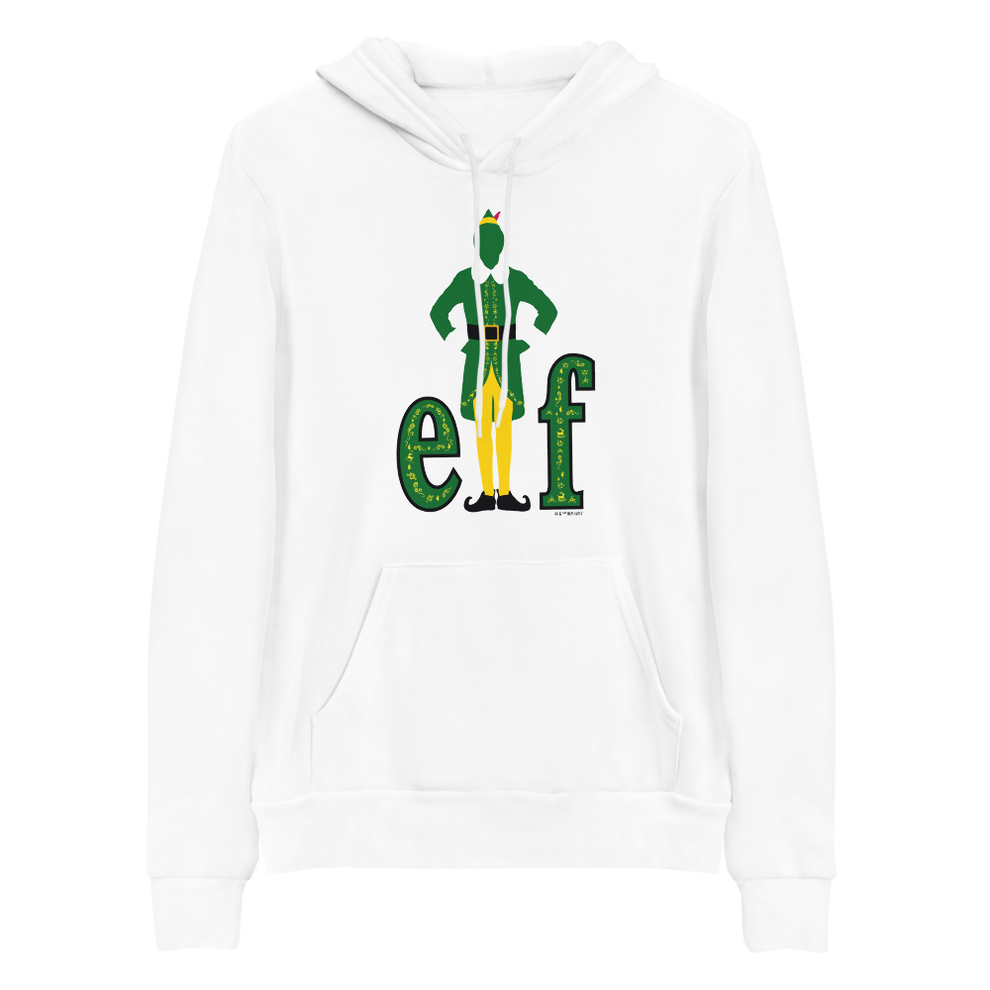 Elf Logo Hooded Sweatshirt White