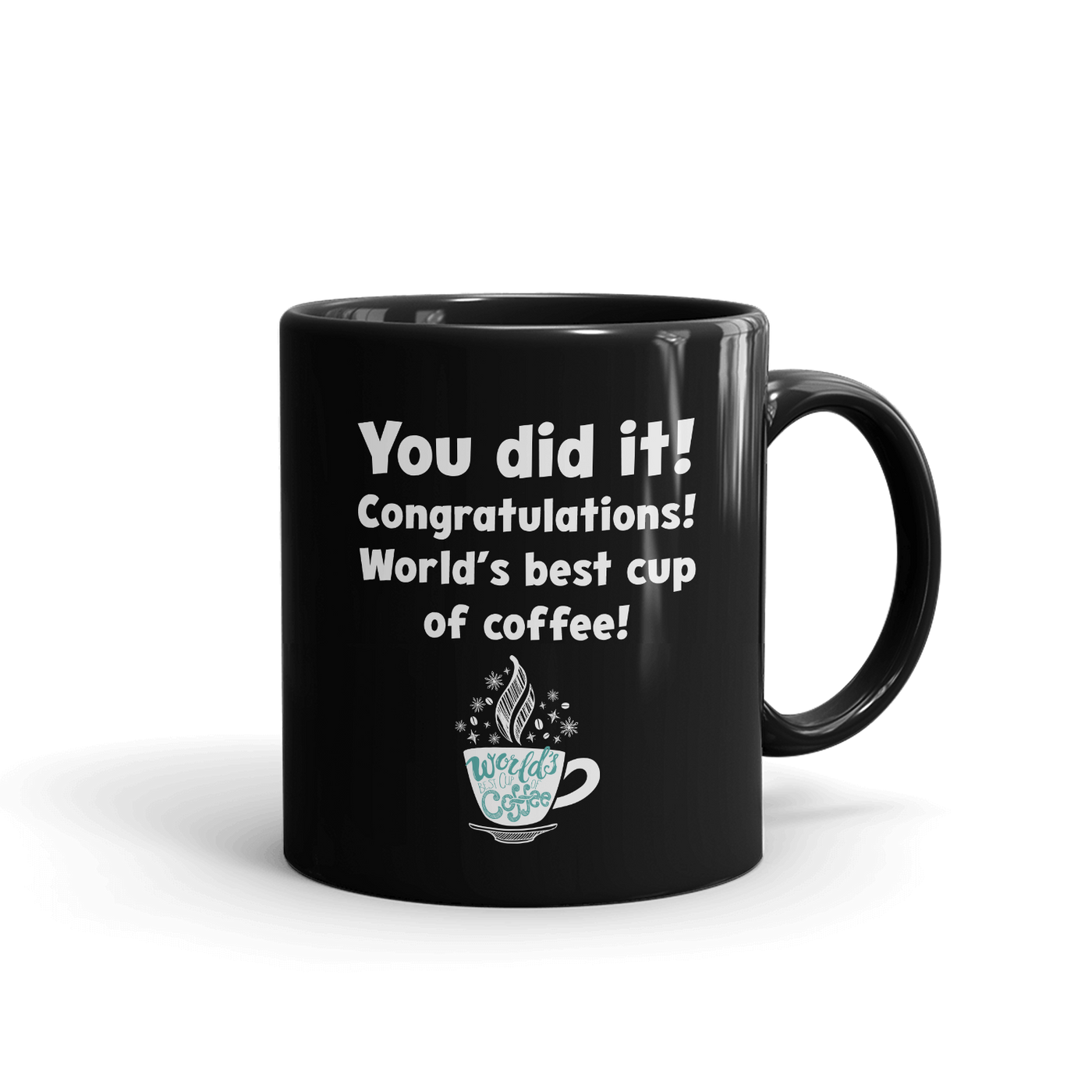 Elf World's Best Coffee White Mug 11 oz