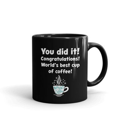 Elf World's Best Coffee White Mug 11 oz