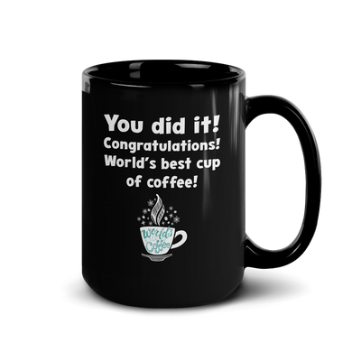 Elf World's Best Coffee White Mug 15 oz