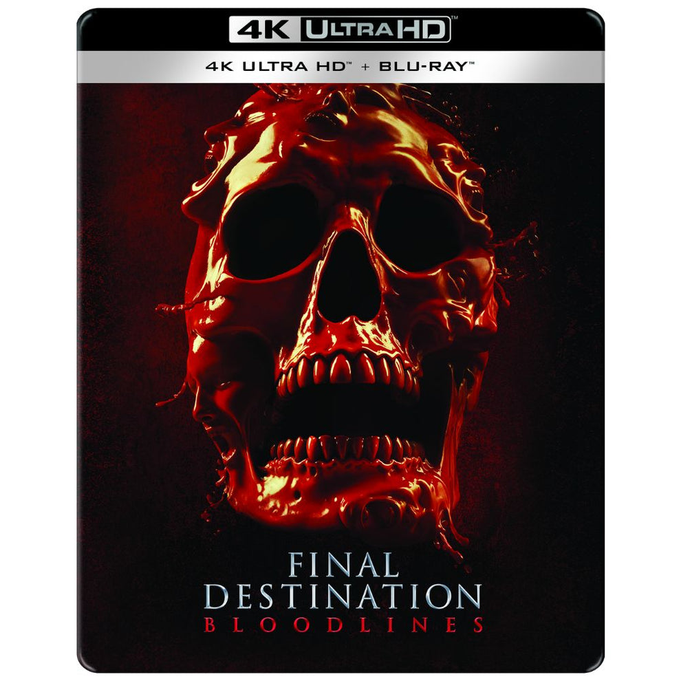 Final Destination: Bloodlines Steelbook (Alt Skull) [4K Ultra HD] [2025]