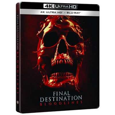 Final Destination: Bloodlines Steelbook (Alt Skull) [4K Ultra HD] [2025]