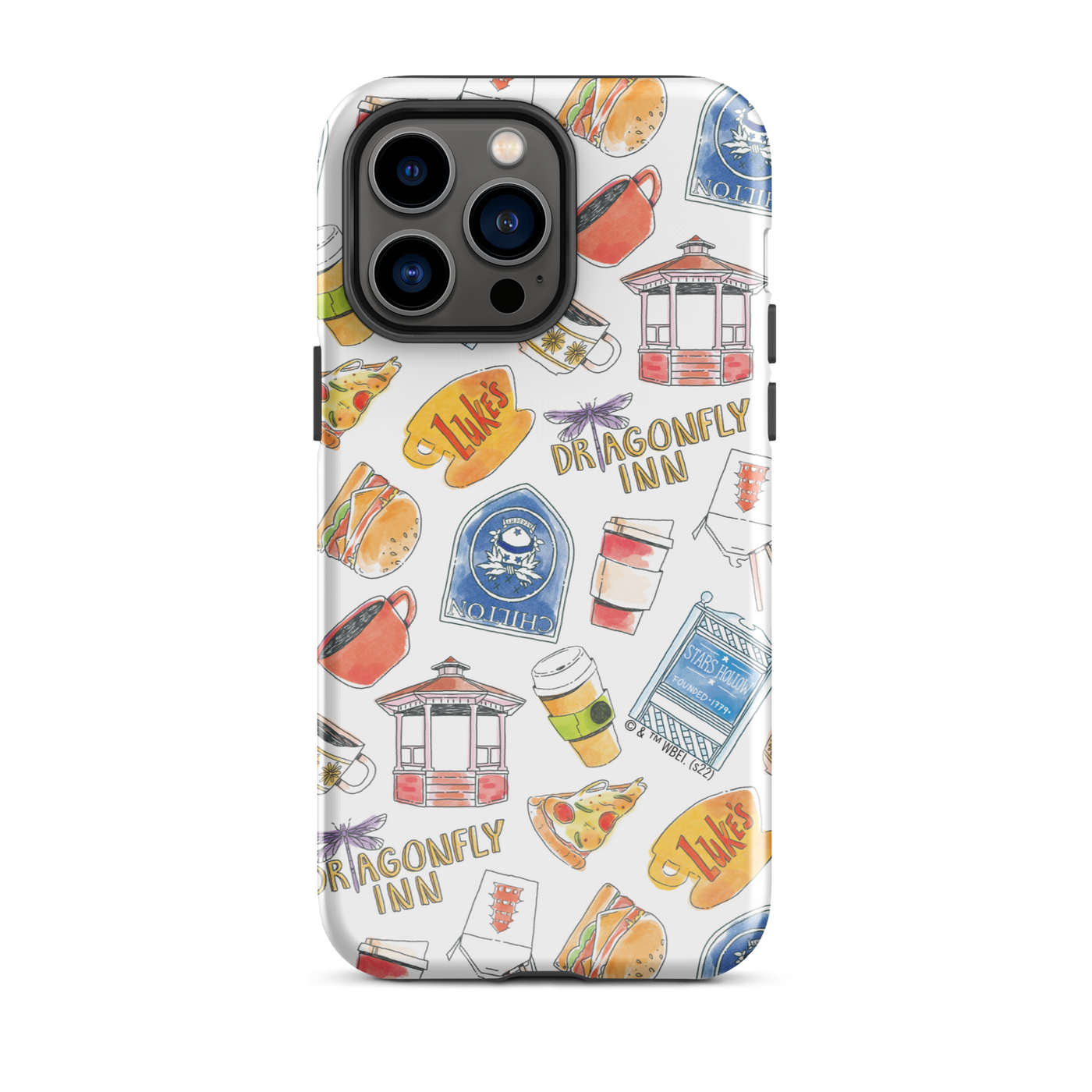 Gilmore Girls Pattern Tough Phone Case - iPhone