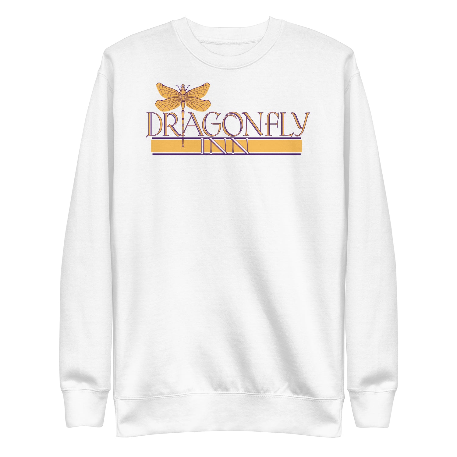 Gilmore Girls Dragonfly Inn Crewneck Hoodie White