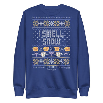 Gilmore Girls I Smell Snow Unisex Fleece Pullover  Team Royal