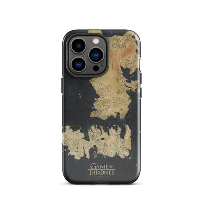 Game of Thrones Westeros Map iPhone Tough Case