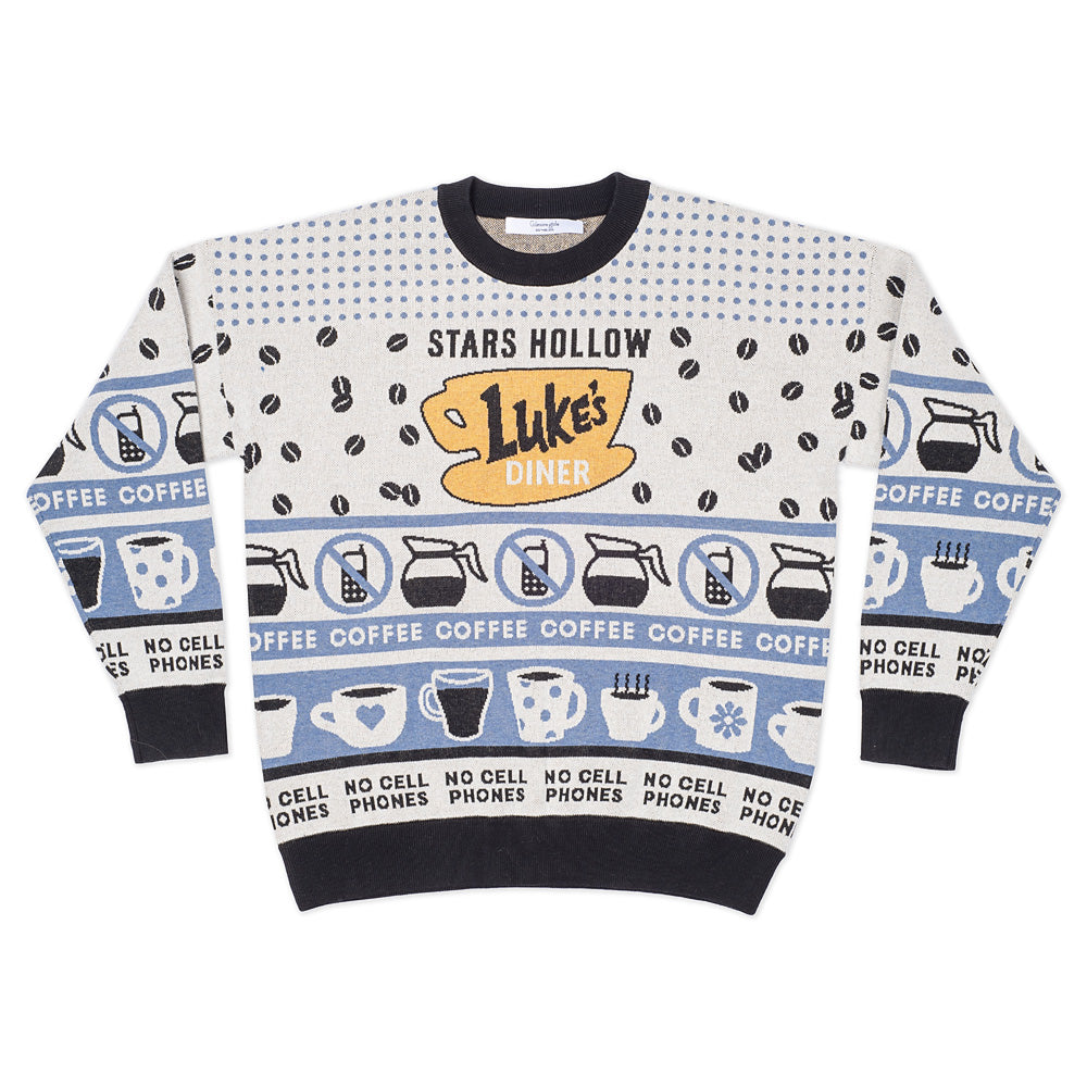 Gilmore Girls 2024 Luke's Diner Knit Christmas Jumper