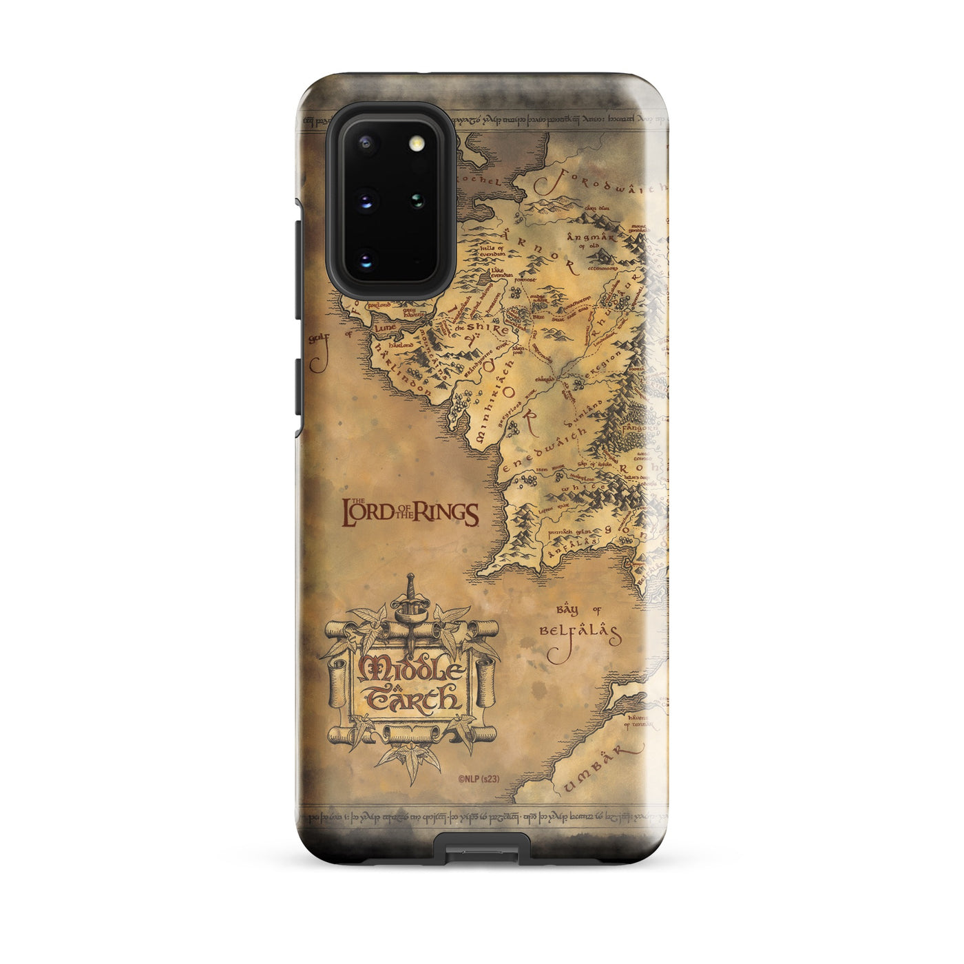 The Lord of the Rings Middle Earth Map Tough Phone Case - Samsung