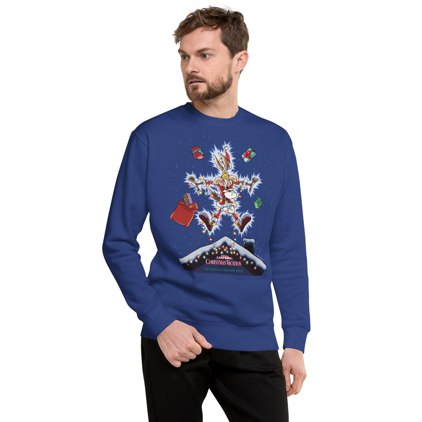 WB100 Looney Tunes x National Lampoon's Christmas Vacation Crewneck Sweatshirt