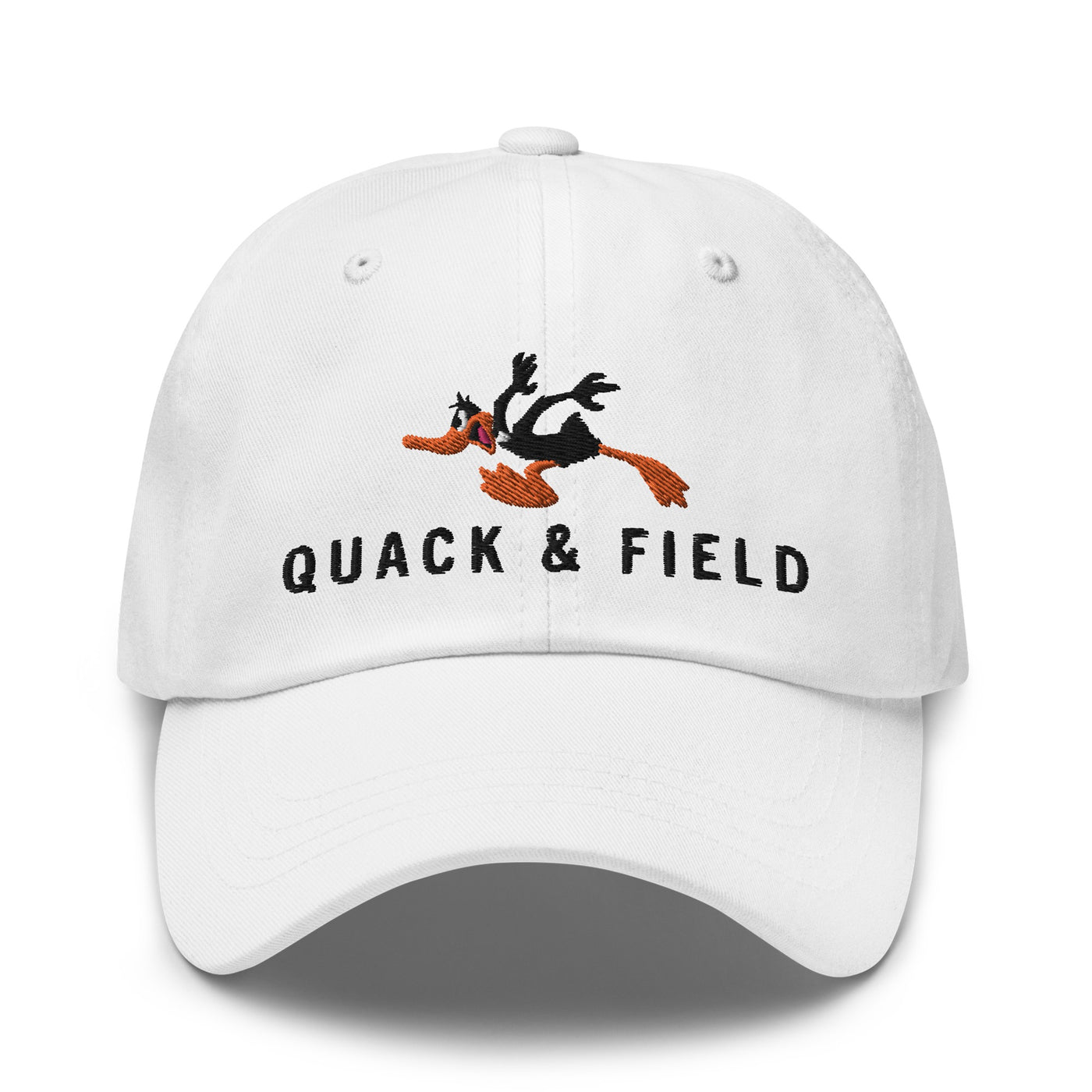 Team Looney Tunes Daffy Duck Quack & Field Embroidered Dad Hat