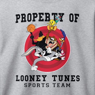 Looney Tunes Basketball Crewneck Sweatshirt