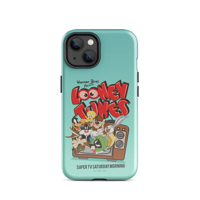 Looney Tunes Super TV Saturday Tough Phone Case - iPhone
